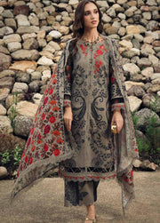 Charizma Combination Vol-03 Embroidered Linen Unstitched 3Pc Suit CCW7-24