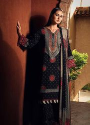 Charizma Combination Vol-03 Embroidered Linen Unstitched 3Pc Suit CCW7-25