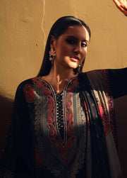 Charizma Combination Vol-03 Embroidered Linen Unstitched 3Pc Suit CCW7-25