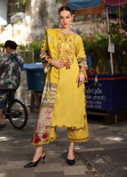 Charizma Combination Vol-03 Embroidered Linen Unstitched 3Pc Suit CCW7-26