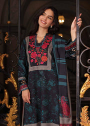 Charizma Combination Vol-03 Embroidered Linen Unstitched 3Pc Suit CCW7-27