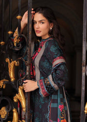 Charizma Combination Vol-03 Embroidered Linen Unstitched 3Pc Suit CCW7-27