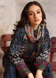 Charizma Combination Vol-03 Embroidered Linen Unstitched 3Pc Suit CCW7-28