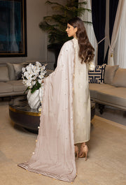 Humdum Charlotte Embroidered Chikankari Lawn Unstitched 3Pc Suit D-04