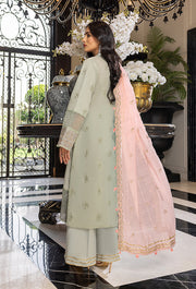 Humdum Charlotte Embroidered Chikankari Lawn Unstitched 3Pc Suit D-05