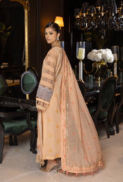 Humdum Charlotte Embroidered Chikankari Lawn Unstitched 3Pc Suit D-10