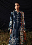 Hussain Rehar Embroidered Khaddar Unstitched 3Pc Suit - Chashm-e-Bahr