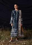 Hussain Rehar Embroidered Khaddar Unstitched 3Pc Suit - Chashm-e-Bahr