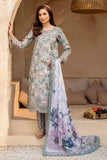 AF-EPL-7022-Cinder Embroidered Printed Lawn