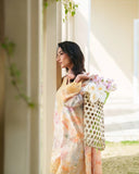 Neeshay Ready to Wear Summer Prints Lawn 3Pc Suit - Citrine Garden