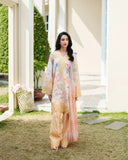 Neeshay Ready to Wear Summer Prints Lawn 3Pc Suit - Citrine Garden