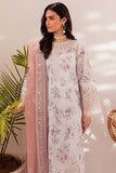 Farasha Summer Essentials Embroidered Lawn Unstitched 3Pc Suit - Ciya