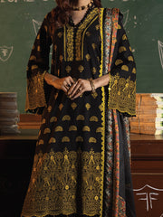 Maya by Faiza Faisal Embroidered Luxury Lawn Unstitched 3Pc Suit - Clara