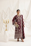 Alizeh Fashion Royale DE LUXE Embroidered Chiffon 3Pc Suit D-03 Clara C