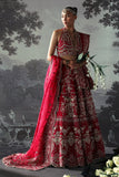 Afrozeh Embroidered Luxury Bridal Organza Unstitched 3Pc Suit AFB-24-07 CLAUDE