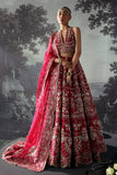 Afrozeh Embroidered Luxury Bridal Organza Unstitched 3Pc Suit AFB-24-07 CLAUDE