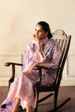 Afrozeh Daybreak Embroidered Lawn Unstitched 3Pc Suit - CLOUD KISSED