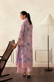 Afrozeh Daybreak Embroidered Lawn Unstitched 3Pc Suit - CLOUD KISSED