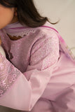 Farasha Summer Weaves Embroidered Lawn Unstitched 3Pc Suit - Cloud Pink
