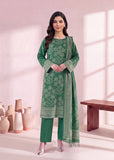 Zeenia Marina Digital Printed Dhanak Marina Unstitched 3Pc Suit JS-01 Clover