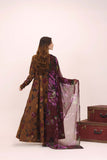 Feathers Premium House of Petals Unstitched Lawn 3Pc Suit Cocoa Canopy-FT757