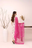 Feathers Premium House of Petals Unstitched Lawn 3Pc Suit Coconut Cradle-FT751