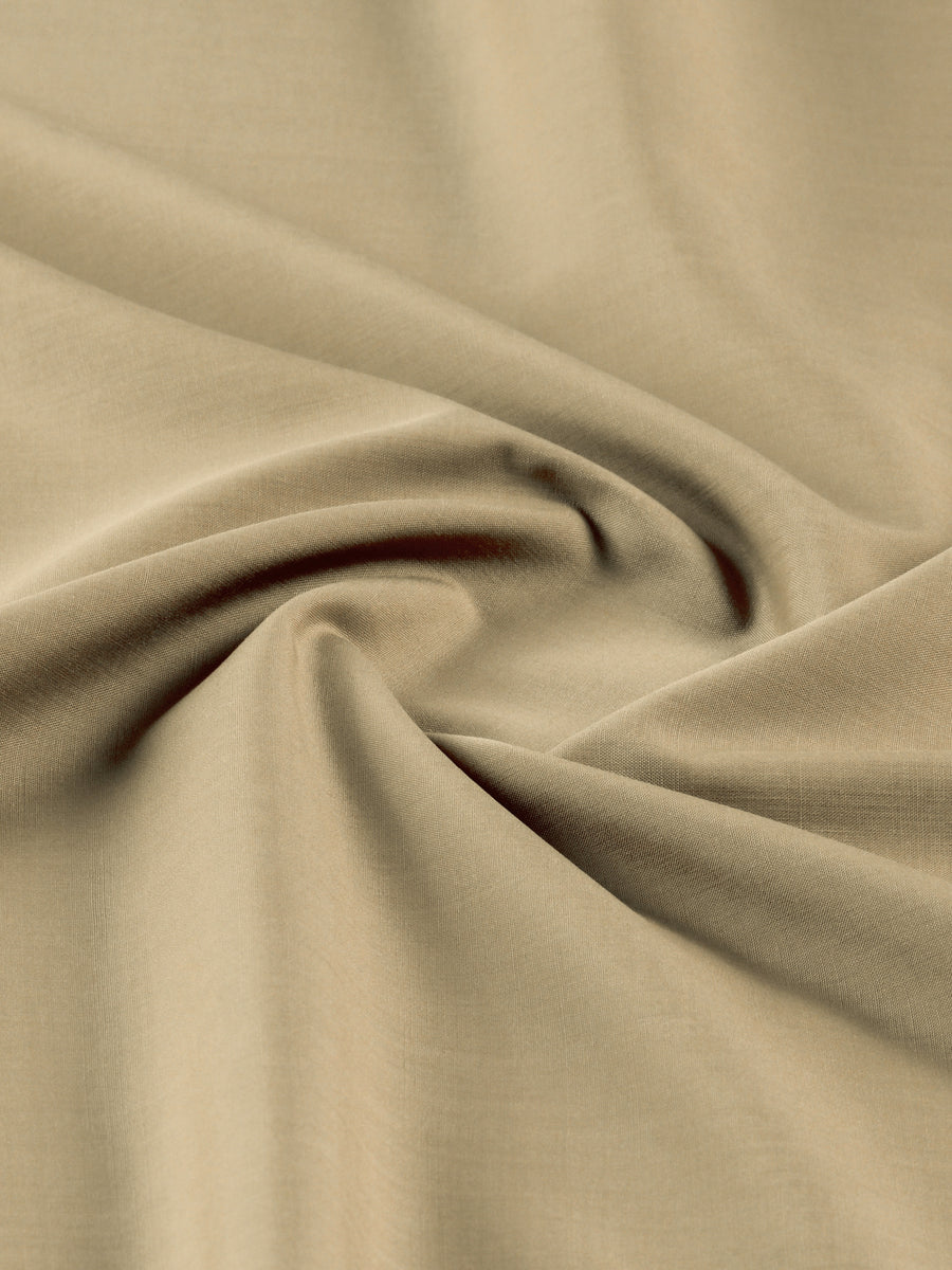 Caramel by Fabrieco Men's Unstitched Blended Suit for Summer - Coffee