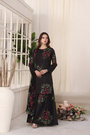 Feathers Premium Whisper of Elan Unstitched Lawn 3Pc Suit Cosmic Coast-FT671