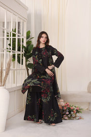 Feathers Premium Whisper of Elan Unstitched Lawn 3Pc Suit Cosmic Coast-FT671