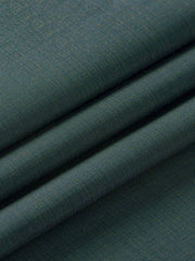 Crimson by Fabrieco Men's Unstitched Blended Suit for Summer - Dark Green