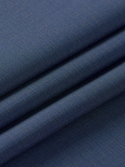 Crimson by Fabrieco Men's Unstitched Blended Suit for Summer - Teal Blue