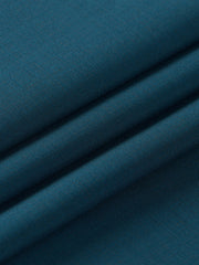 Crimson by Fabrieco Men's Unstitched Blended Suit for Summer - Zinc Blue