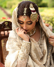 Nira by Faiza Saqlain Embroidered Chiffon Unstitched 3Pc Suit - CYRA