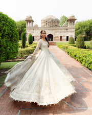 Nira by Faiza Saqlain Embroidered Chiffon Unstitched 3Pc Suit - CYRA
