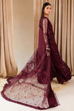 Farasha Luxury Formal Embroidered Net Unstitched 3Pc Suit - Cyra