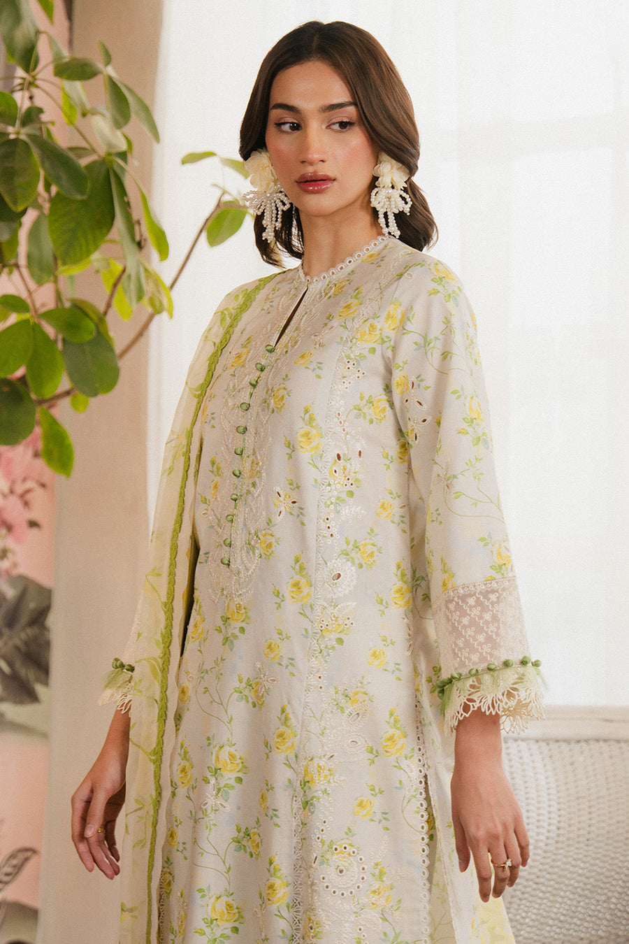 Ayzel Armelia Unstitched Printed Lawn 3Pc Suit AL-25-V1-06 Cyrilla