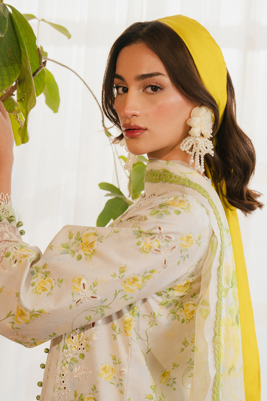 Ayzel Armelia Unstitched Printed Lawn 3Pc Suit AL-25-V1-06 Cyrilla
