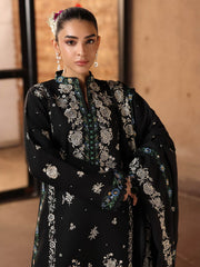 RajBari Premium Embroidered Peach Unstitched 3Pc Suit D-01