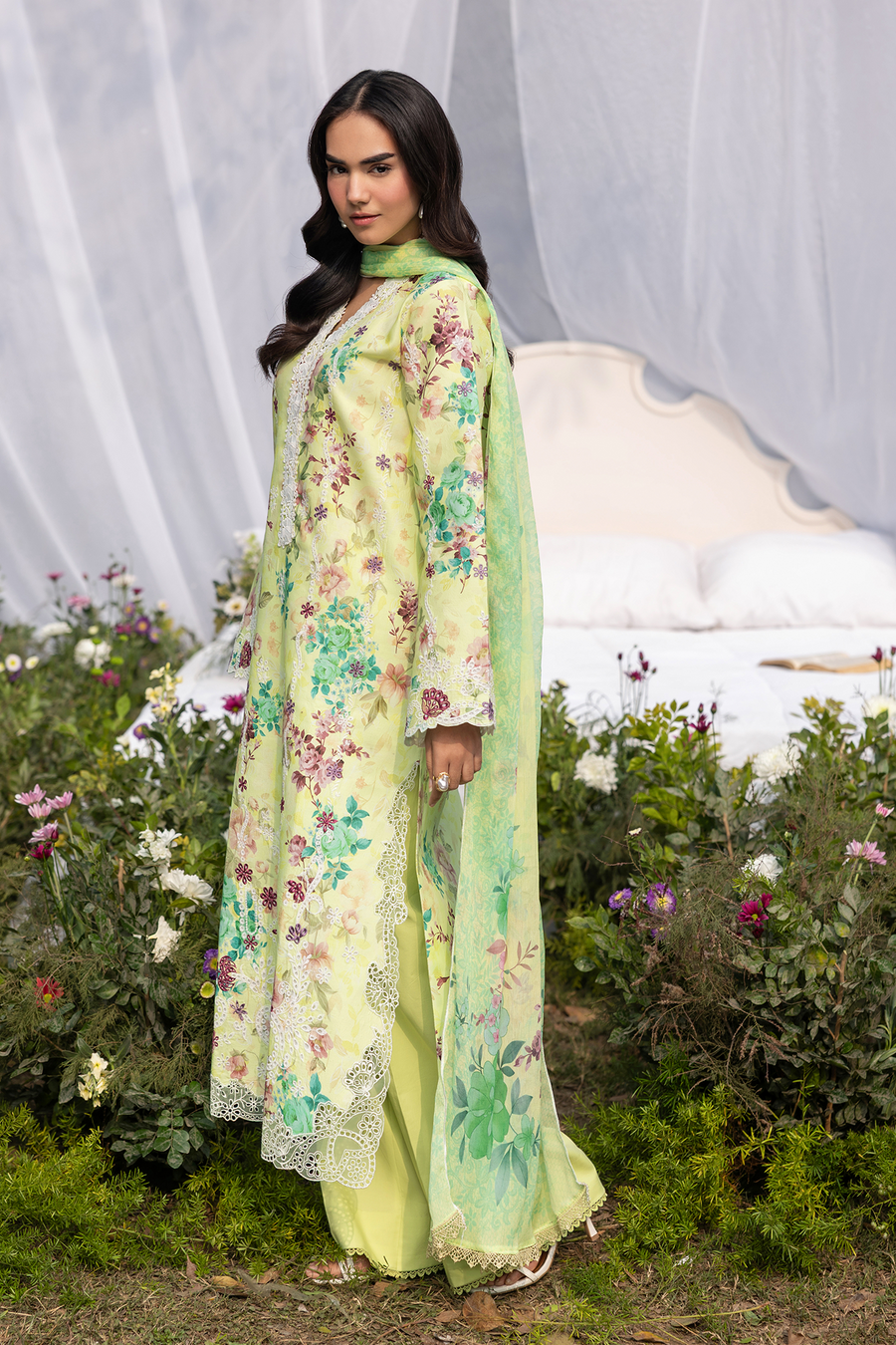 RajBari Summer Printkari Exclusive Lawn Unstitched 3Pc Suit D-01