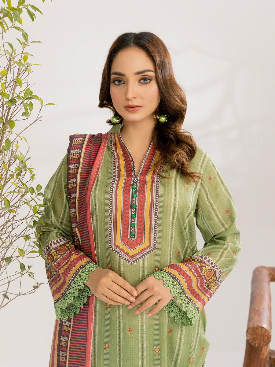 Sundas By Al Kareem Premium Printed Lawn Unstitched 3Pc Suit D-01