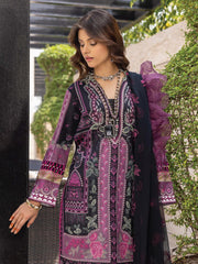 Belle ame by Humdum Embroidered Lawn Unstitched 3Pc Suit D-01