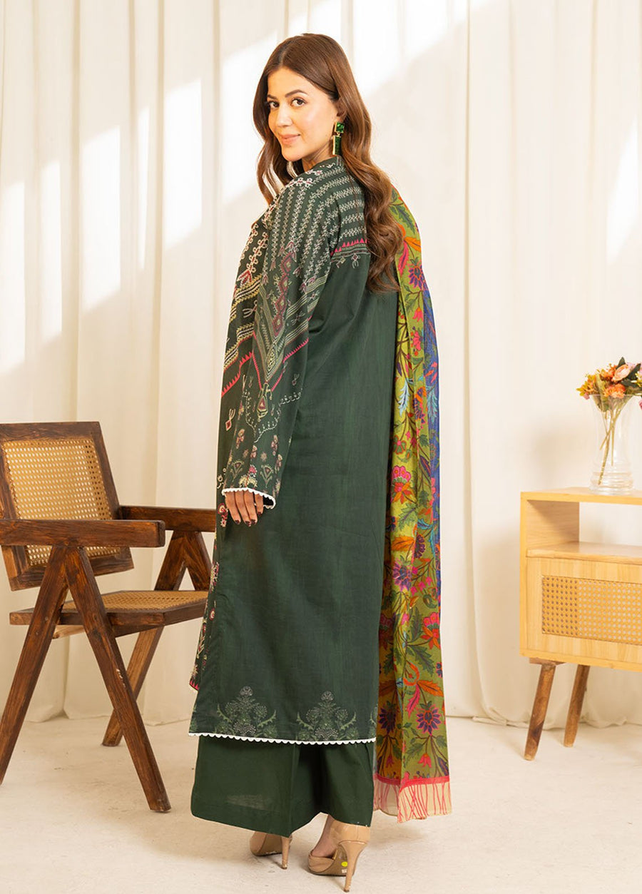 Coco by Zara Shahjahan Sule Printed Lawn Unstitched 3Pc Suit D-07