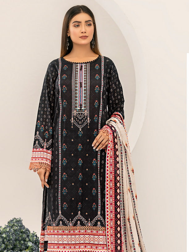 Sundas by Al Kareem Sapna Digital Printed Lawn Unstitched 3Pc Suit D-01