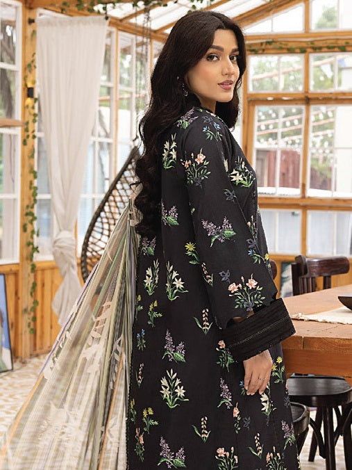 Floral Symphony by Panache Embroidered Viscose Unstitched 3Pc Suit D-01