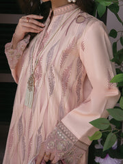 Rang Rasiya Florence Embroidered Lawn Unstitched 3Pc Suit D-01 EVA