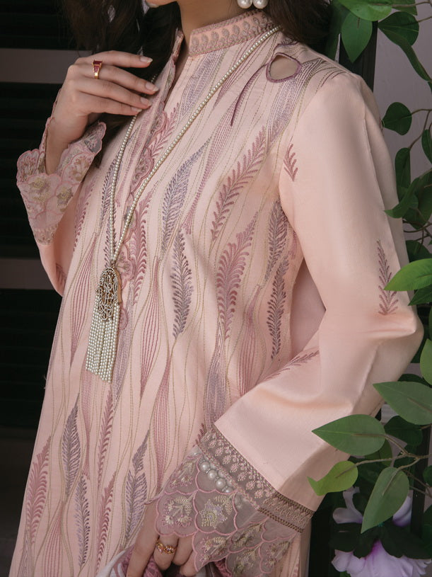 Rang Rasiya Florence Embroidered Lawn Unstitched 3Pc Suit D-01 EVA