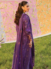 Rang Rasiya Carnation Embroidered Lawn Unstitched 3Pc Suit D-01 Nora