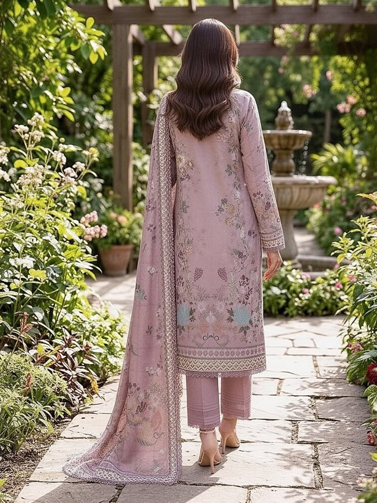 Zync by Florent Exclusive Prints Lawn Unstitched 3Pc Suit FEP-01