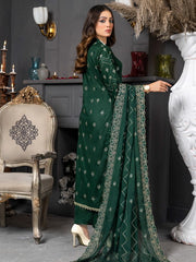 Manizay Talash Premium Embroidered Lawn Unstitched 3Pc Suit D-01
