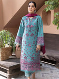 Rang Rasiya Carnation Embroidered Karandi 3Pc Suit D-01 NURAY